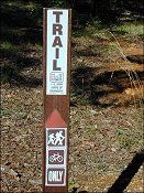 corps trail sign